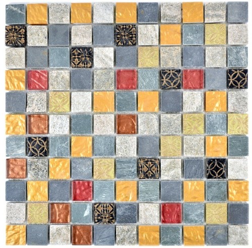 Mosaïque pierre naturelle - pierre,
