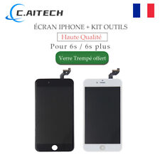 ECRAN LCD IPHONE 6S / 6S PLUS NOIR BLANC VITRE TACTILE ASSEMBLÉE