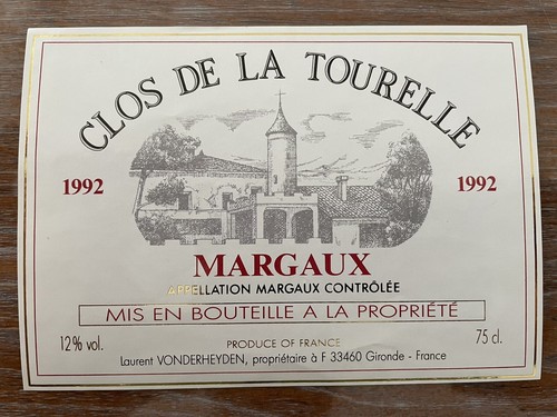 étiquette clos tourelle - clos, la