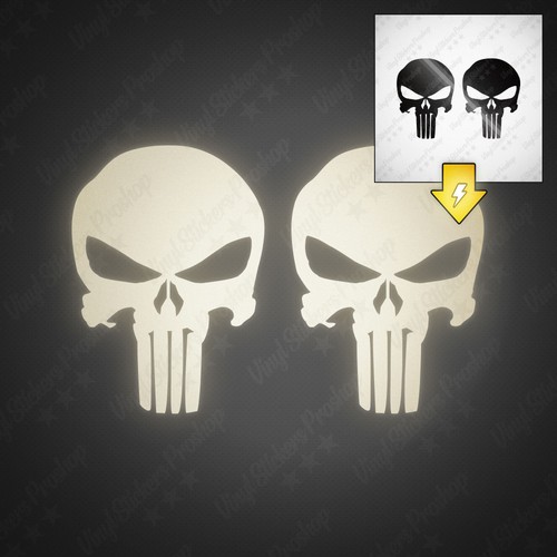 Stickers punisher 5 cm - stickers,
