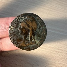 Pièce Française De Cinq 5 Centimes L’an 7 K (bordeaux)￼