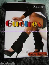 Guêtres jambière chaussette