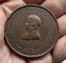 MÉDAILLE EN BRONZE - 1800 -