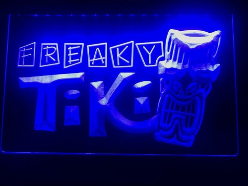 Freaky tiki bar mask pub - pub, beer