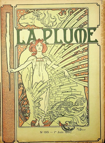 Mucha revue la plume - mucha,