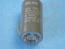 Relais type: RG série V1013 contacts: 2 inv I: 10m  ENERTEC SCLUMBERGER 81/48