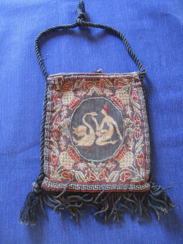 Sac main ancien vintage en - à,