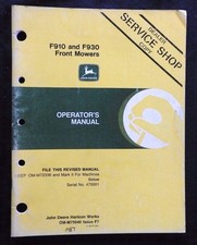 Véritable John Deere F910