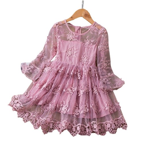 Robe fille rose - fille,
