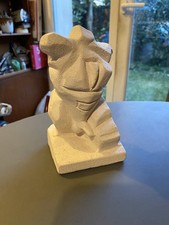 Sculpture Artisanale en plâtre? homme nu erotique statue art populaire vintage