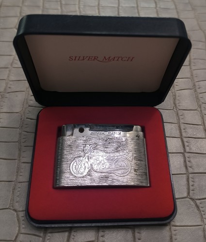 Ancien briquet silver match - ancien,
