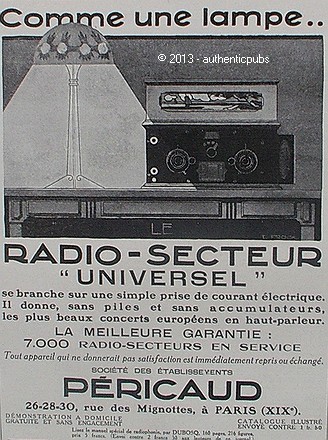 Publicite pericaud radio - publicite,
