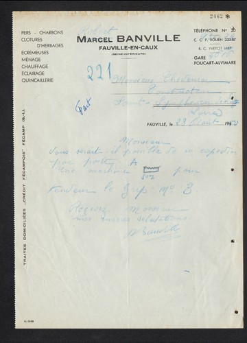 Fauville caux - fauville-en-caux, (76)