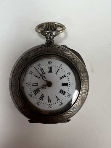 Antique 800 silver bert - bert, pocket