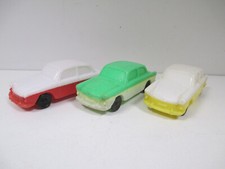 Lot de 3 VW VOLKSWAGEN 1500 NOTCHBACK Type CRIO FALK Plastique Soufflé au 1/43