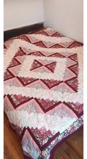 Couvre lit patchwork - patchwork, coton