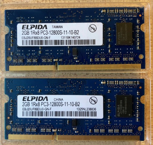 Lot elpida 2gb - elpida, 1rx8