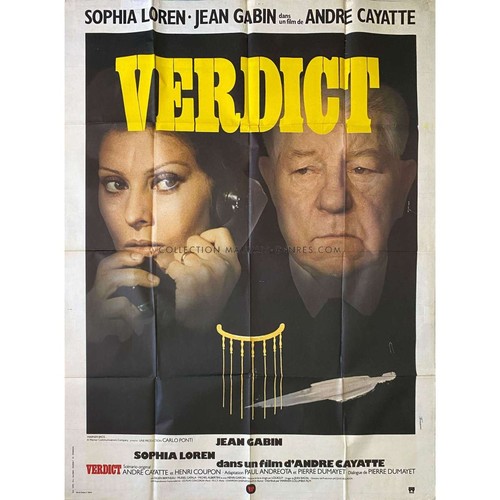 Verdict affiche film - affiche,