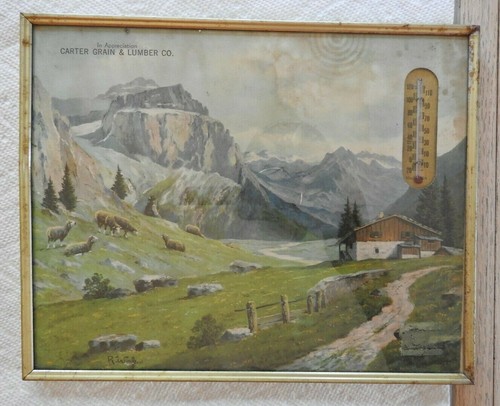 Calendrier thermomètre - et,