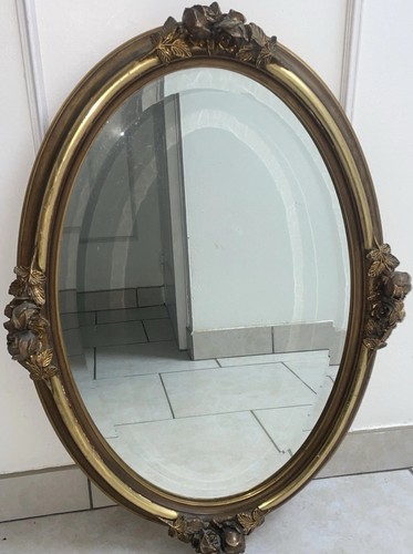 Grand miroir ovale - , style