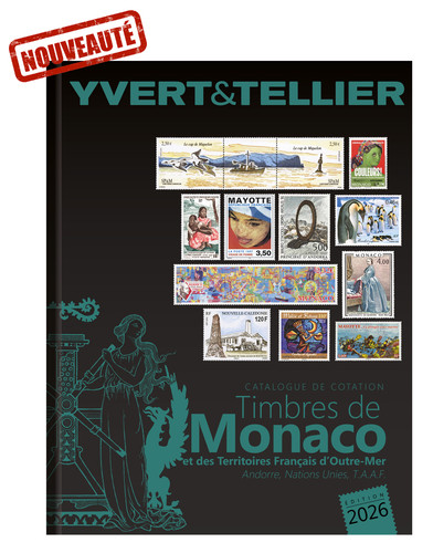 Nouveauté catalogue yvert - catalogue, et