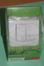 interrupteur Ecovariateur complet Mosaic - 2 fils - Blanc legrand 48870