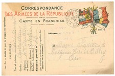 CARTE POSTALE - GUERRE 14-18 -