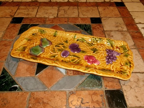 Ancien plat service - de,