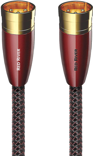 Audioquest red river xlr audio - red,
