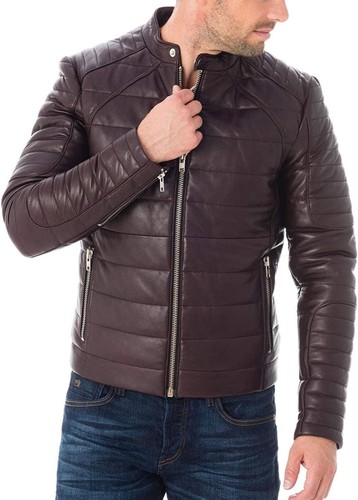 Blouson cuir homme - motard, moto
