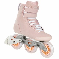 Powerslide Pheme 100 Damen-Inline-Skates Rollers en Ligne Rose 100mm/83A