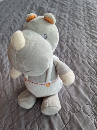 Peluche doudou rhinocéros