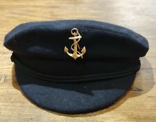Casquette marin homme vintage Torpedo Yachting/ancre marine/accessoires vintage 