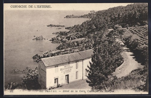 Cpa trayas hôtel de la - cpa, le