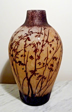 Grand Vase - Pâte de Verre -