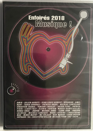 Enfoirés 2018 musique dvd - enfoirés,
