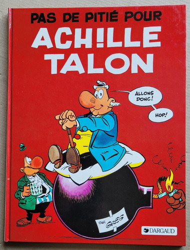 Achille talon pas - talon, t