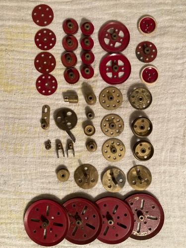 Gros lot meccano jaune - , bleu