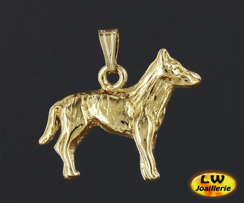 Pendentif chien berger - chien,