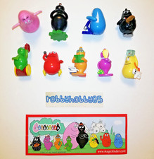 Série Complète Barbapapa (DC153 - DC161) + 9 BPZ Kinder Surprise Italie 2011/12