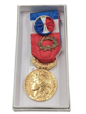 H5C/07/2025 (REF26033) Médaille civile neuve de stock TRAVAIL FRENCH MEDAL 1/26