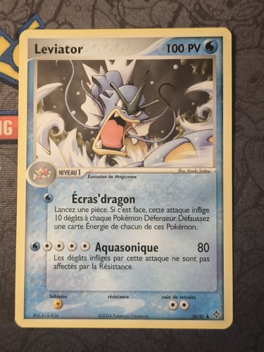Carte pokemon léviator - pokemon,