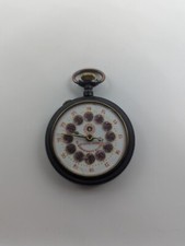 Montre gousset régulateur, Audax & Labor, Echapement Roskopf, cadran à cartouche