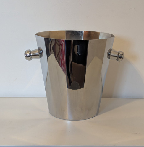 Ancien seau champagne metal - ancien,