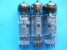 3 x EL84 - 6BQ5 BELVU MADE IN