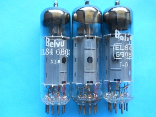 El84 6bq5 belvu made in - 3,