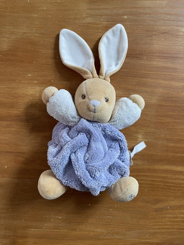 Doudou lapin plume - lapin,