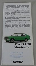 Brochure / Leaflet | Fiat 128