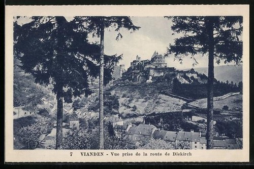 Cpa vianden vue - vue, de