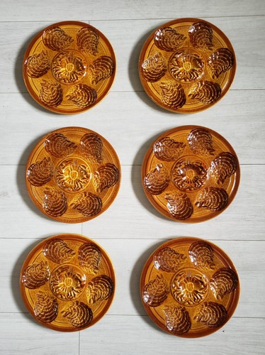 Lot assiette huîtres - lot,